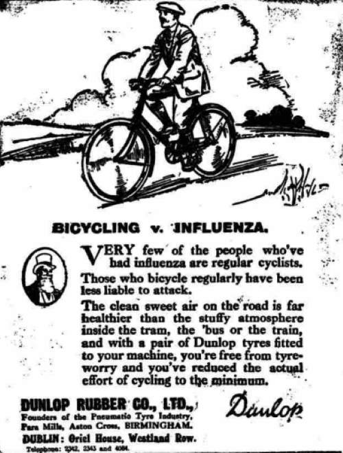 Spanish Flu - Bicycling v. Influenza
