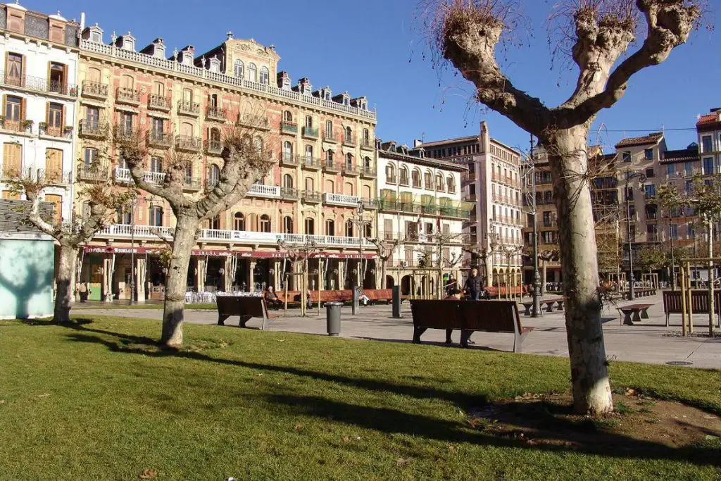 Vuelta a España 2014 Stage 11 start city: Pamplona -  Plaza del Castillo