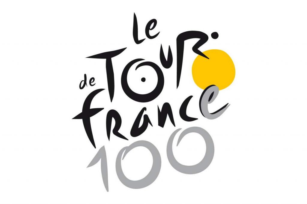 Tour de France 2013 (the 100th edition) logo (featured)