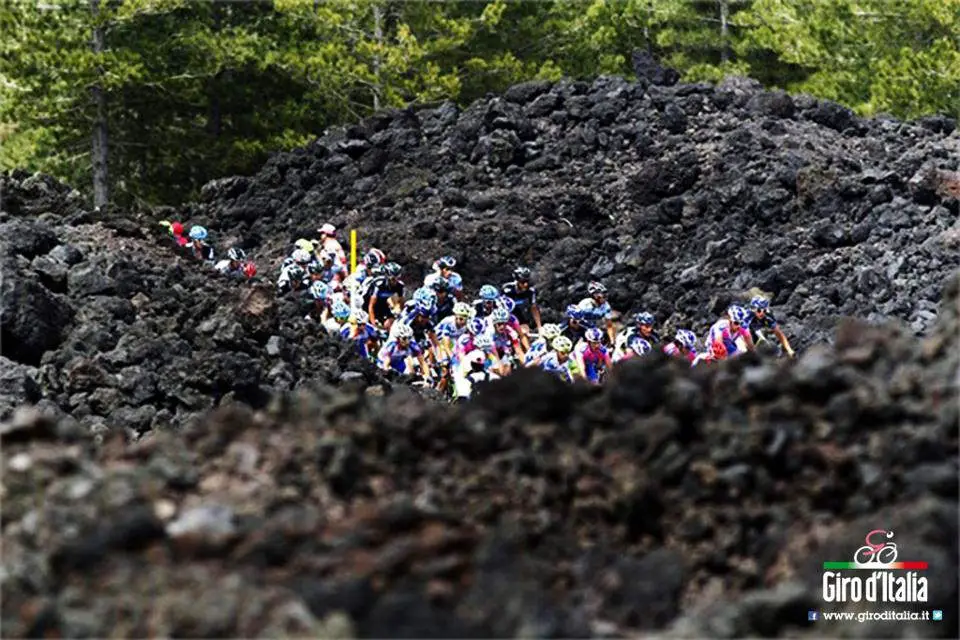 Mount Etna, Giro d'Italia 2011