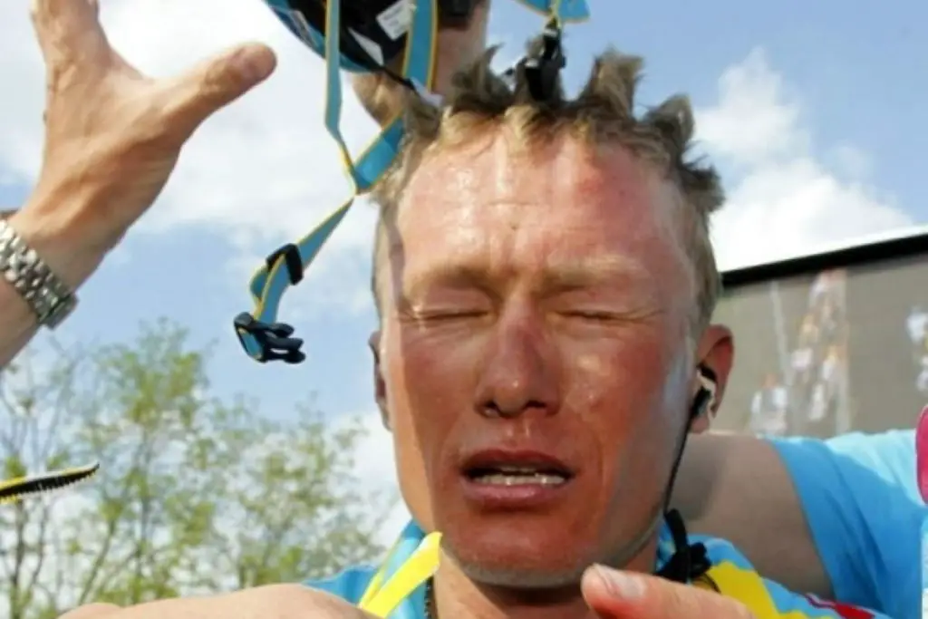 Helmet Hair - Alexander Vinokourov