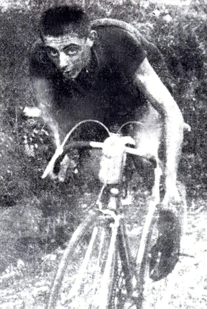 Young Fausto Coppi - "watch Coppi, he is like Binda"