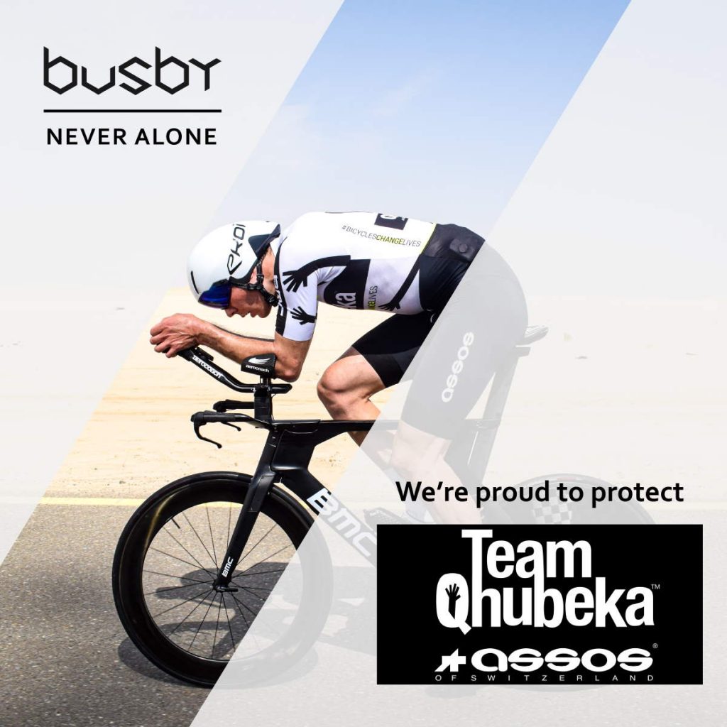 Team Qhubeka ASSOS partners with Busby