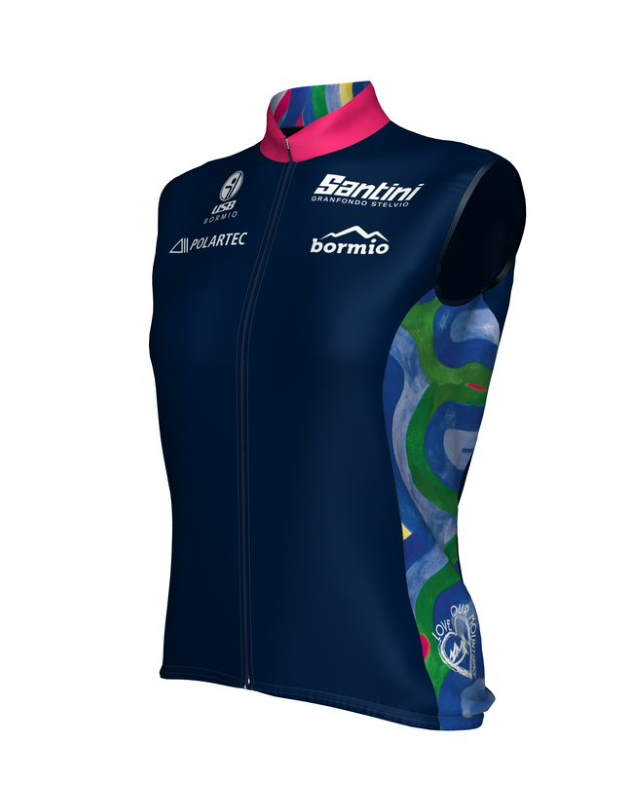 Granfondo Stelvio Santini 2021 Special Women's Sleeveless Jersey