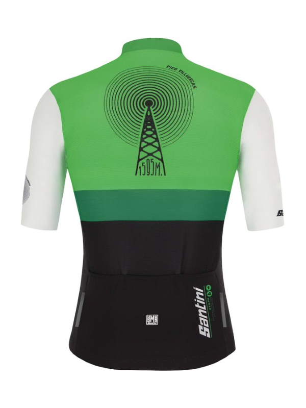 Santini Vuelta a España 2021 jerseys - Special Extremadura kit for stage 14 - jersey (rear)
