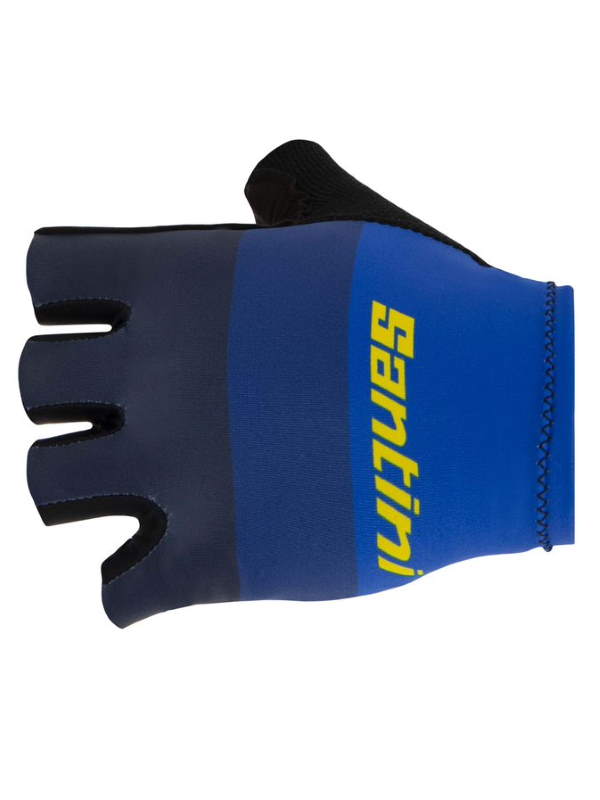 Santini Vuelta a España 2021 special Galicia kit for stage 21 - gloves