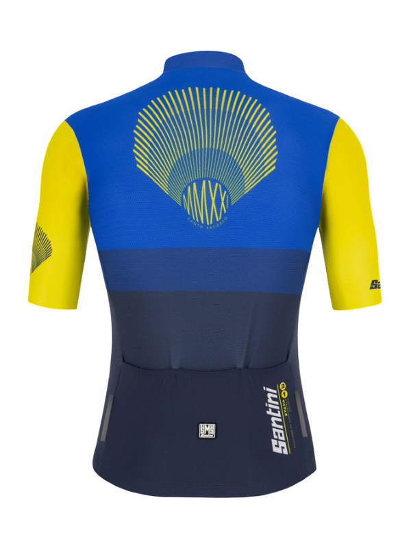 Santini Vuelta a España 2021 jerseys - Special Galicia kit for stage 21 - jersey (rear)