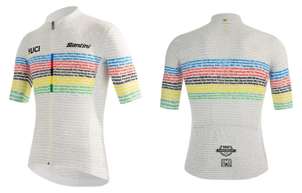 Santini creates a UCI Worlds 100th anniversary collection - Cycling Passion