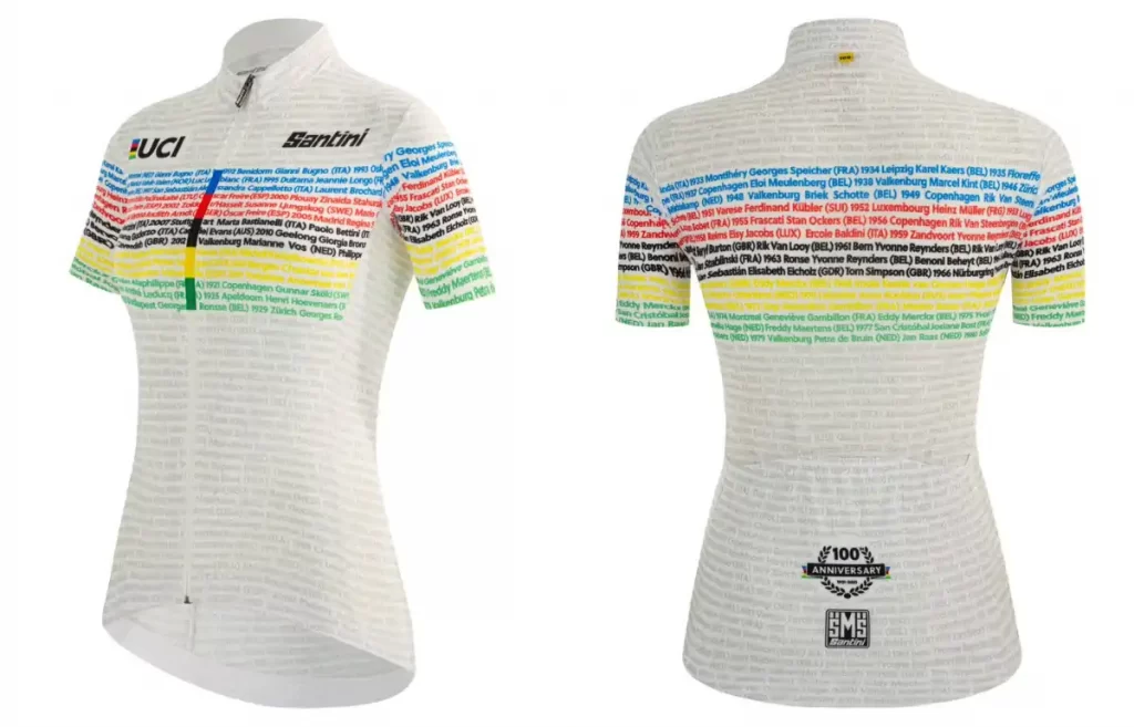 Santini UCI Worlds 100th anniversary collection - jersey (women)