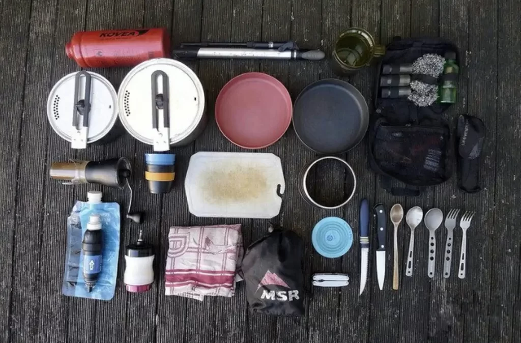 Cooking Equipment for Cycle Touring