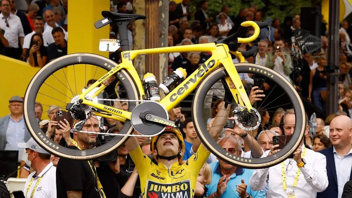 Tour de France winner groupsets: Tour de France 2023 winner - Jonas Vingegaard