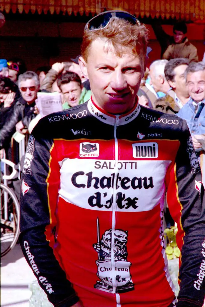 March 3, 1990 - Photo of Mauro Santaromita before the 1990 Trofeo Laigueglia.