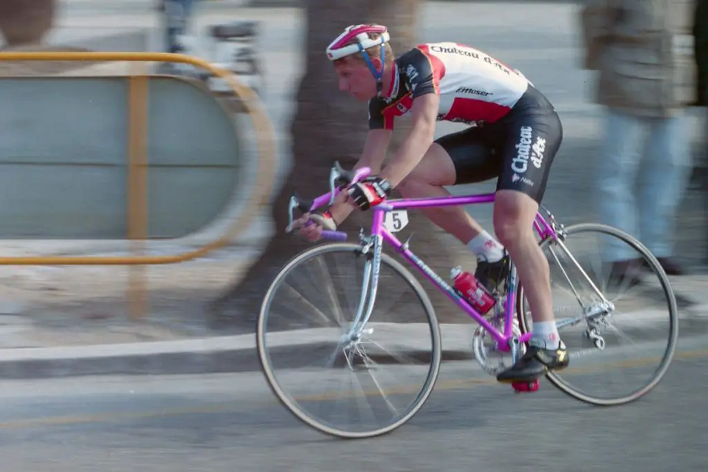 March 14, 1990 - Mauro Santaromita during the San Benedetto del Tronto race