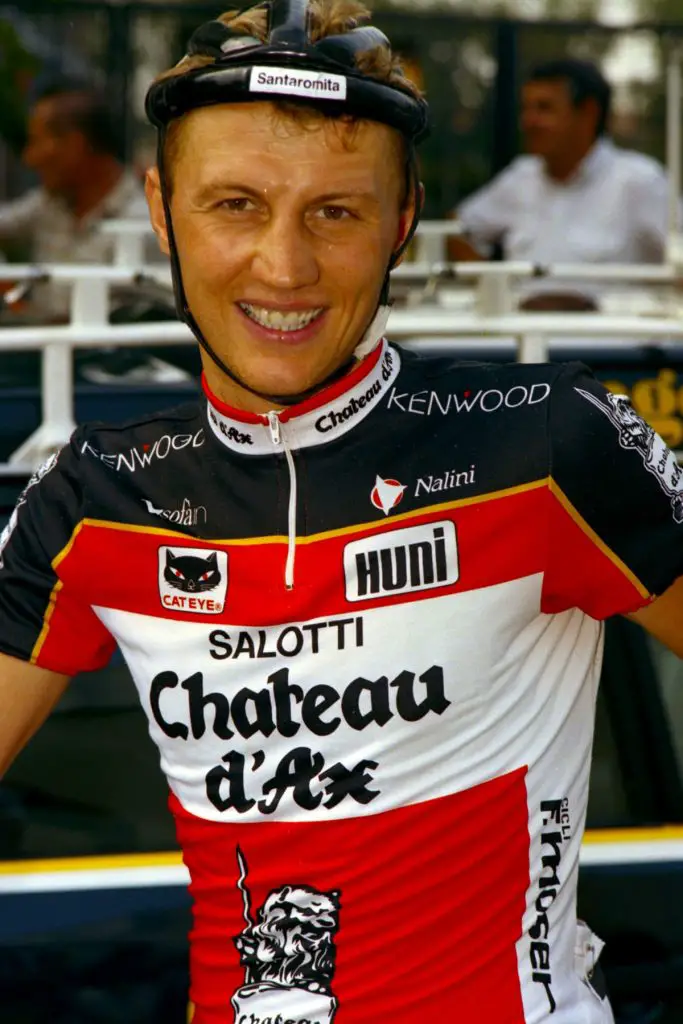 August 13, 1990 - Photo of Mauro Santaromita taken at the Coppa Agostoni